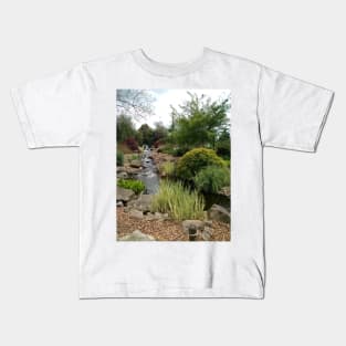 Wilderness Waterfall Kids T-Shirt